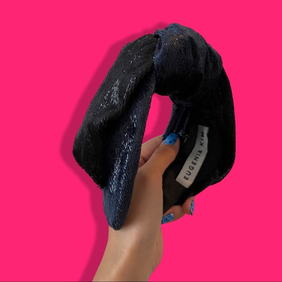 Eugenia Kim lurex  headband with knot - Picture 3 of 4